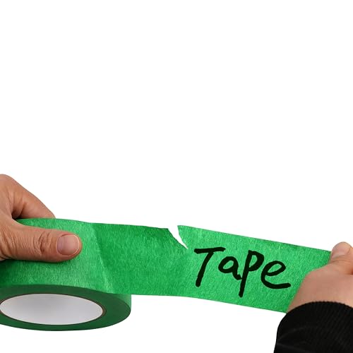 Green Painters Tape 2 inch Wide Green Masking Tape Paint Tape Green Paper Tape 2 inch x 55 Yards - color: Green, size: 2 Inch