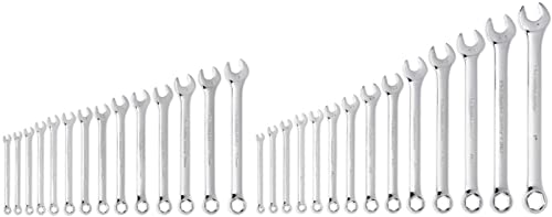 GEARWRENCH 28 Piece Combination Wrench Set | 6 Point | SAE & Metric | 81923 - size: SAE/Metric