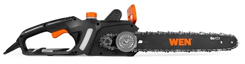 WEN Electric Chainsaw, Corded,10-Amp, 14-Inch (CP1014) - size: 10A, 14 in.