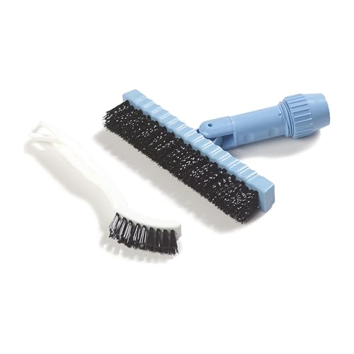 SPARTA Grout Brush with Stiff Nylon Bristles, 8 Inch, White - color: White, size: 8.75 Inches