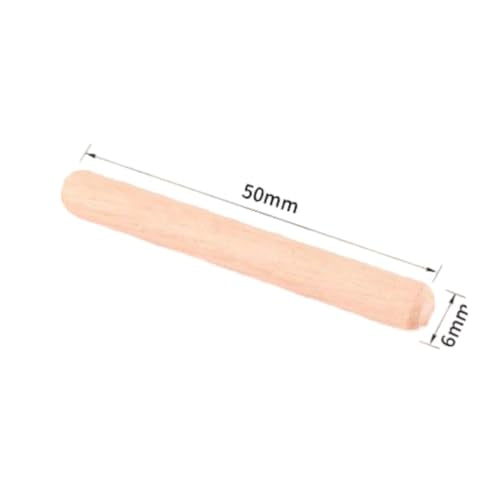 150Pcs Wooden Dowel Pins Kit 1/4" x 2 Inch Small Fluted Wood Dowels Pegs Hardwood Pin for Furniture Woodworking Crafts, Furniture, Door, DIY - size: 6mm x 50mm - 150PCS
