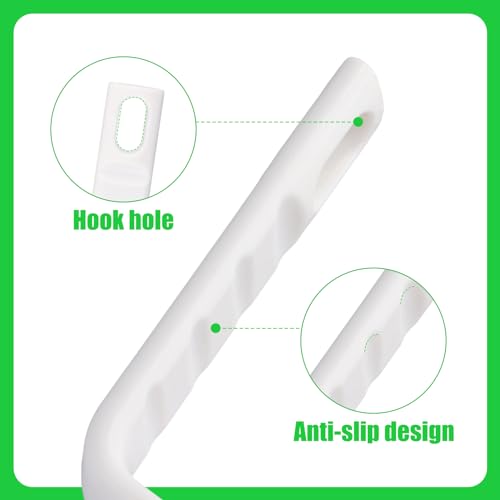 NQEUEPN 4pcs Grout Cleaner Brushes, V Shape Hard Bristle Crevice Stiff Cleaning Brush Grout Scrubber Shower Scrub Tool for Tile Floors, Tracks, Door Groove, Bathroom Gap, Kitchen, Window