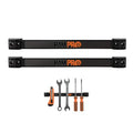 Vanitek 12-Inch Magnetic Metal Tool Holder Organizer Racks, Heavy-Duty Bar for Garage/Workshop (2 Pieces) - style: 2 Pack