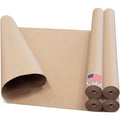 Floor Protection Natural Brown Rosin Paper 48" x 166 ft, Pack of 4 - style: 2656 sq ft (48" Pack of 4 Rolls)