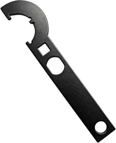 Home Wrench Tool Open End Wrench Only for Home and Out Door Repairs Black