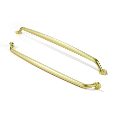 AVICCI 10 Pack Cabinet Pulls 8"/203mm Brushed Gold Heavy Duty Solid Cabinet Handles cabinets Dressers Kitchens Handles Bathroom cabinets Cabinet pulls - color: Brushed Gold, size: 8"(203mm)Hole Center-5Pcs