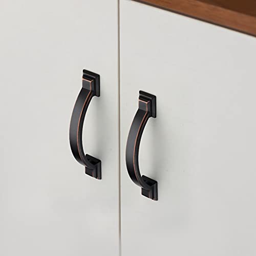10 Pack 3 inch Cabinet Pulls Oil Rubbed Bronze Cabinet Handles Drawer Pulls for Kitchen Cabinet Cupboard - color: Oil Rubbed Bronze, size: 3 inch（76mm）, style: 10 Pack
