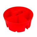 Bucket Boss - Super Stacker Small Parts Organizer, Bucket Organization (15054), Red - size: (Pack of 1)