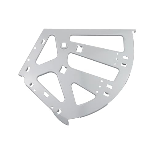 Coshar 2Pcs 3 Layers Shoes Drawer Hinges Fan Shape Shoe Cabinet Rack,Grey | 3 Layers,Stainless Steel Shoe Cabinet Rack Flip Frame, Replacement Fittings, Furniture Parts Hardware - color: Gray, size: 3 Layers
