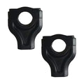 2PCS Ebike Handlebar Mount Bracket, Black Aluminum Alloy Handle Bar Clamp Compatible with Tutto Tutti Soleil01 Soleil01 GB Electric Motorcycle, Heavy Duty Vibration Dampening Handlebar Support