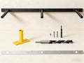 38‘’ Heavy-Duty Hidden Floating Shelf Bracket – 210 LBS Max Load (Mounted on Studs), Floating Mantel Bracket for Fireplace & Wall Shelves, Includes Easy Installation Kit（38 inch Brackets） - size: 38 Inch - With Ease Kit