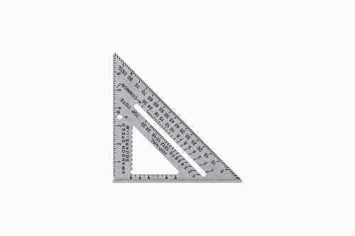SWANSON Tool Co S0101 7 Inch Speed Square, Blue - size: 7 inch, style: 7" Speed Square