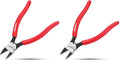 ARROW 7" Precision Wire Cutters, Precision Flush Cut Diagonal Pliers (Pack of 2) - size: 7 Inch (Pack of 2)