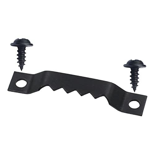 Sawtooth Picture Hangers, 100 pcs Small Picture Hanging Hook, Black Picture Hangers with Screws Picture Hang Solutions, Picture Hanging Hardware for Paintings, Photos Frame, Artwork, Home Decor, Clock - size: Black 100 pcs