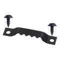 Sawtooth Picture Hangers, 100 pcs Small Picture Hanging Hook, Black Picture Hangers with Screws Picture Hang Solutions, Picture Hanging Hardware for Paintings, Photos Frame, Artwork, Home Decor, Clock - size: Black 100 pcs