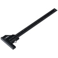 Scriber Gauge 14 Inch – Long Measuring Tool, Marking Ruler, Layout Square, Thickness Gauge, CNC Aluminum Tool for Woodworking, Joinery, Framing, Furniture, Cabinet (New Version) - size: 14 Inch