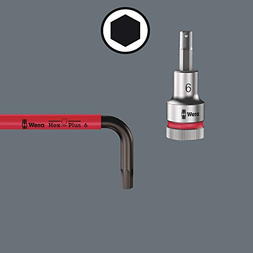 Wera 5133164001 950/9 Hex-Plus Multicolour 2 L-key set, metric, BlackLaser, 9 pieces - style: 2 L-key set