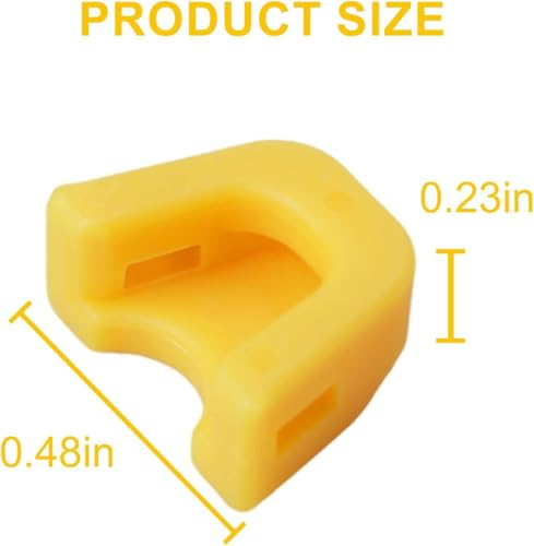 8-Pack N490008 No-Mar Tip Replacement for DeWalt 20V Finish Nailer