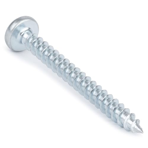 Spare Hardware Parts Replacement for IKEA Furniture Screw Chipboard Flat TRX Screw - Part #109570 | Chipboard Screw M4.5-2.0×45 Full Thread with PZD2 Recess| Pack of 14 - size: 109570