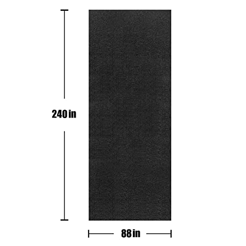 LINLA Absorbent Oil Spill Mat, Garage Floor Mat, Oil Pad for Car - size: 7'5" x 20' (Rectangular)