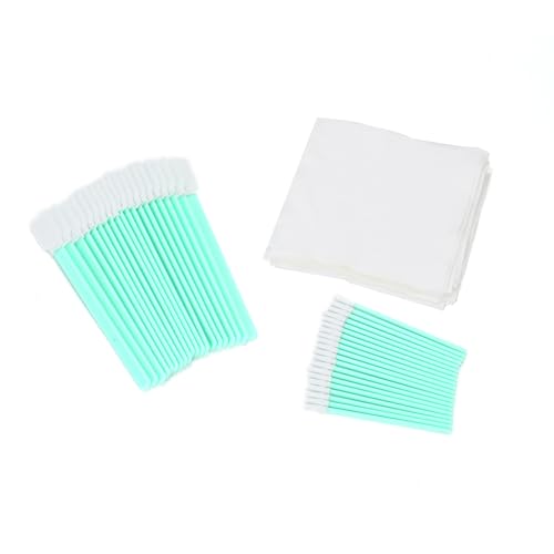 Cleaning kit for Scanners Printers with 4x4inch Lint Free Cleaning Cloths ＆ Cleanroom Polyester Cleaning Swabs
