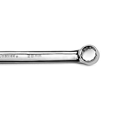 GEARWRENCH 12 Pt. Long Pattern Combination Wrench, 28mm - 81753 - size: 28.0mm