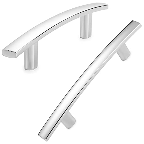 KOOFIZO 10 Pack 3 in Polished Chrome Cabinet Pulls, Drawer Handles 1961 - color: Polished Chrome, size: 3" CC
