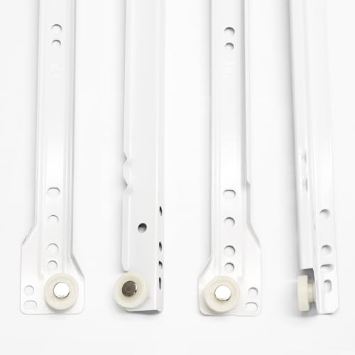 Litoexpe 1 Pair 16" Drawer Slides with Screws - size: 16 Inch