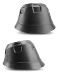 Rear Cargo Door Bumper Magnet Stop Cover Fit for Transit 150 250 350 350HD 2015-2023, Fit for E-transit 2022-2023, Replacement BK3Z16758AC BK3Z-16758-AC, 1 Pair