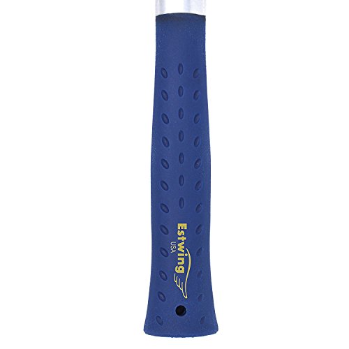 ESTWING Framing Hammer - 30 oz Long Handle Straight Rip Claw with Smooth Face & Shock Reduction Grip - E3-30S,Silver - size: 30 oz, style: Smooth Face