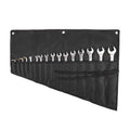 Wrench Organizer, Tool Roll Pouch,16-Pocket Waterproof Oxford Cloth - color: Black