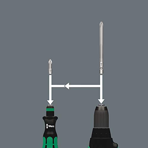 Wera Kraftform Kompakt 62 Bitholding Screwdriver and Pouch Set, 33-Pieces