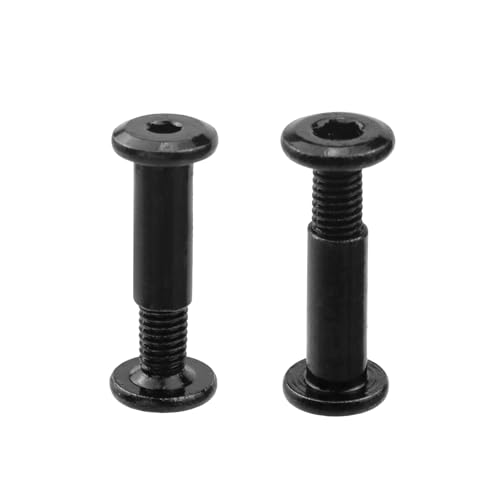 20 Sets M5 x 16mm Black Binding Post Screws,Hex Drive Rivet Socket - size: M5 x 16mm