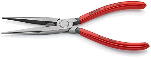 KNIPEX 26 11 200 Long Nose Pliers With Cutter 8-Inch