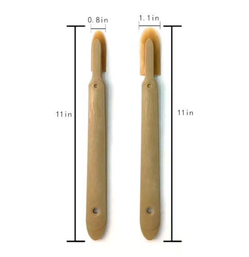 Caulk Caulking Silicone Sealant Finishing Tool Spreader Spatulas Applicator Rubber Tools 2 Size Set (0.8 Inch, 1.1 Inch) - size: 0.8 Inch, 1.1 Inch