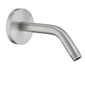 RANDOM Shower Arm with Flange, 6 Inches Brushed Nickel Wall Mount Angle Shower Head Extension Arm Wall-Mounted For Fixed Shower Head.RD91018-6BN - color: 6″ Brushed Nickel(Round Flange)