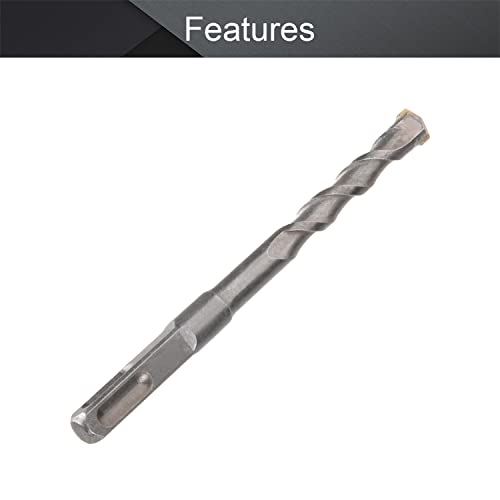 Utoolmart Masonry Drill Bit 12mm x 150mm Carbide Tipped Rotary Hammer Bit Square Shank for Impact Drill 1Pcs - size: Square handle 12*150