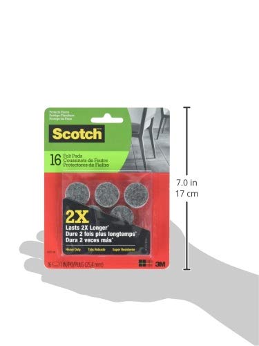 3M Company SP872-Naround Felt Pads3M Company SP872-NA Durable Protection