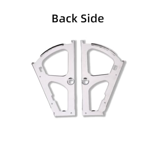 1 Layers Shoes Drawer Cabinet Hinges 1 Pair, Stainless Steel Shoe Cabinet Replacement Fittings for Kitchen Living Room (Silver)
