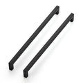 Ravinte Matte Black Cabinet Handles Square Pulls 12-3/5 Inch 3 Pack - size: 13 Inch (12-3/5 Inch Hole Center)