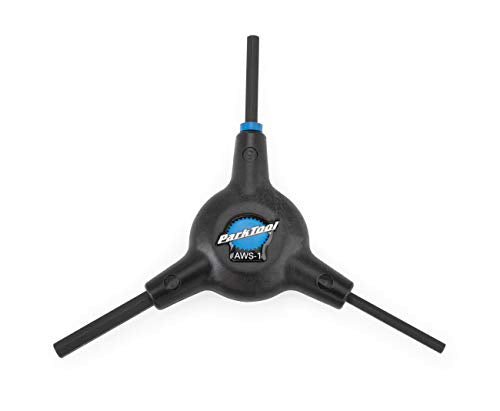 Park Tool AWS-1 3-Way Hex Wrench (4mm, 5mm, and 6mm)