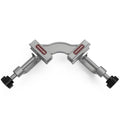 YESWELDER 90° Tube Clamp, Aluminum Alloy Right Angle Corner Clamp - style: 90° Tube Clamp