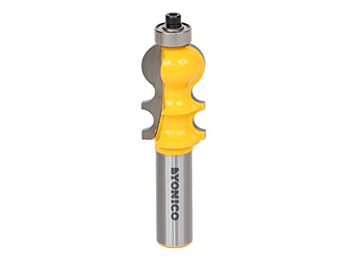 YONICO Architectural Molding Router Bits 1-3/8-Inch 1/2-Inch Shank 16134 - style: 16134 - 1-3/8" CL - 3/16" CD - 1/2" Shank