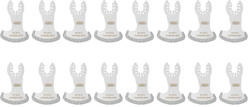 XXGO 8 Pcs Oscillating Multitool Diamond Blade for Grout Removal XG8001S (Pack of 2) - size: 8 PCS (Pack of 2)