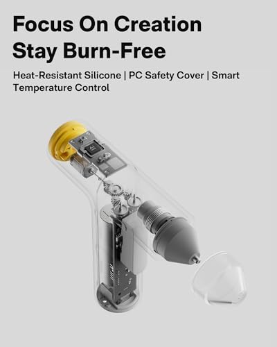 HOTO Easyflow Hot Glue Gun, Auto Dispensing Glue Gun (40 Glue Sticks) - style: Easyflow hot glue gun