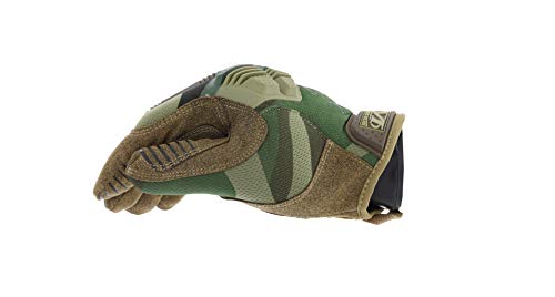 Mechanix Wear - M-Pact Woodland Camo Tactical Gloves (Small, Camouflage) - color: Camouflage - Woodland Camo, size: Small