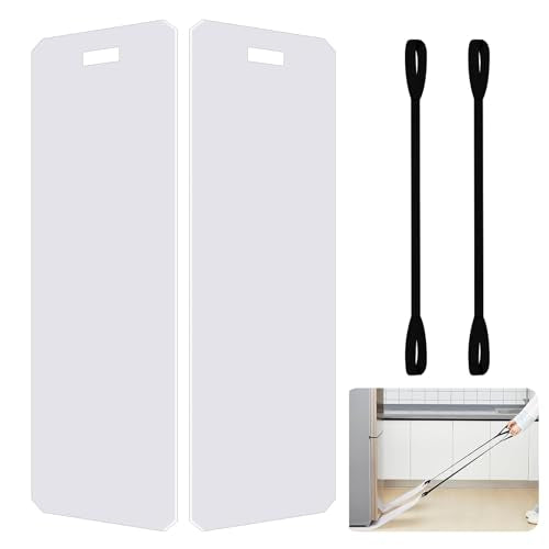 Heavy Duty Furniture Sliders for Appliance Moving - 660LB Capacity, Non-Scratch Pads for Carpet, Tile & Hardwood Floors, Includes Pull Strap (8"x48", 2-Pack)