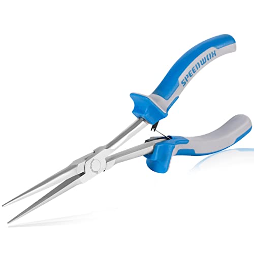 SPEEDWOX 7 Inches Long Reach Needle Nose Pliers Slim Extra Long Nose - style: Needle Nose Pliers