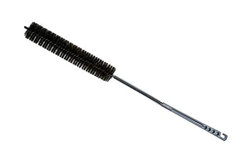 KONEX Flexi-Clean Pro Flexible Dryer Vent Cleaning Brush – 33” Long Horsehair Coil & Lint Trap Cleaner for Refrigerator Coils, Dryer Vents, Appliance Maintenance & Tight Spaces
