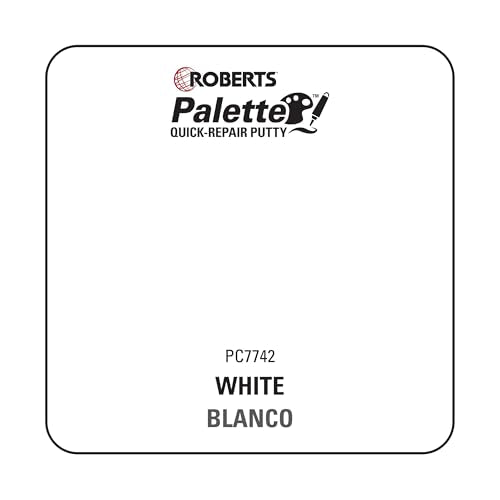 Roberts Palette Quick-Repair Putty for Wood, Laminate & Vinyl - White - color: white